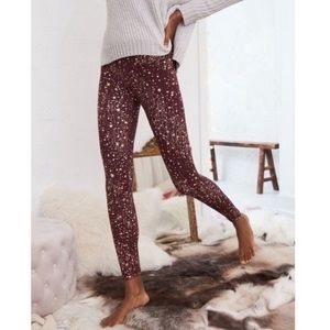 Aerie Play High Waisted Star Print Leggings Medium